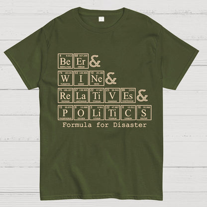 Formula For Disaster Geek T-Shirt