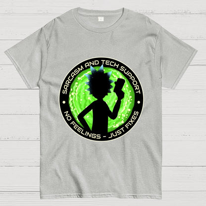 Sarcasm And Tech Support Scientist Geek T-Shirt