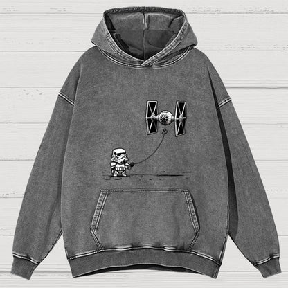 Flying The Realm Group's Kite Vintage Distressed Hoodie