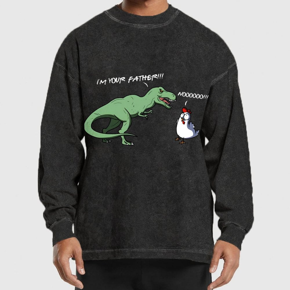 I Am Your Mentor Washed Long Sleeve Tee