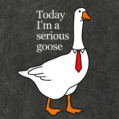 Today I'm A Serious Goose Vintage Distressed T-shirt