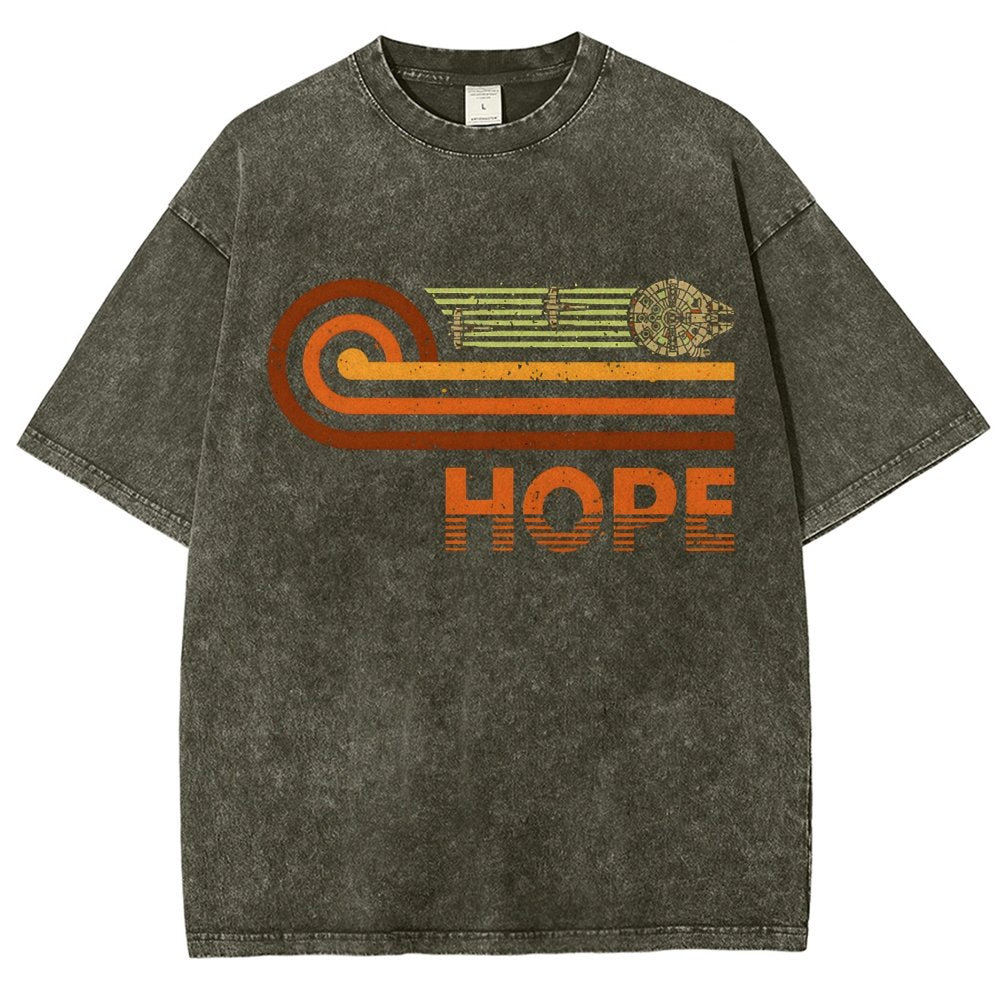 Retro Vintage Hope Vintage Distressed T-shirt