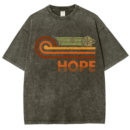 Retro Vintage Hope Vintage Distressed T-shirt