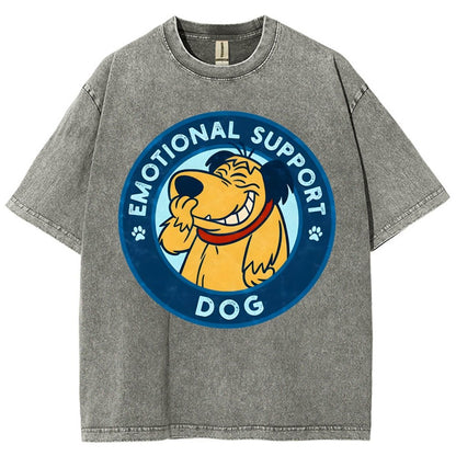 Dog Support or not Vintage Distressed T-shirt