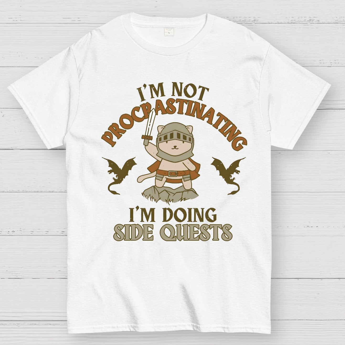 I'm Doing Side Quests Geek T-Shirt
