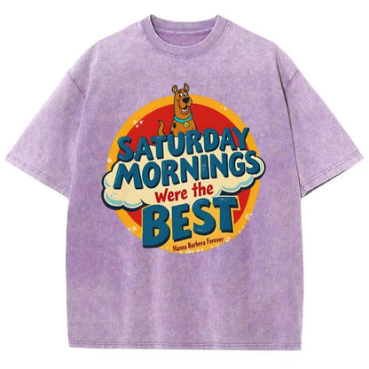 80s Saturday Morning Vintage Distressed T-shirt