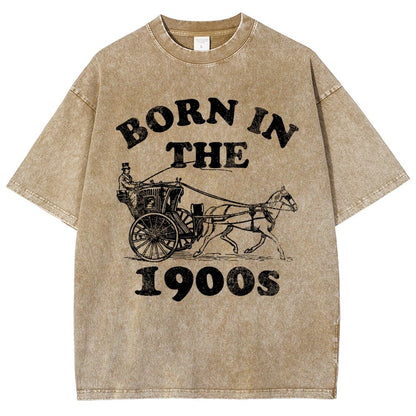Born In The 1900s Vintage Distressed T-shirt