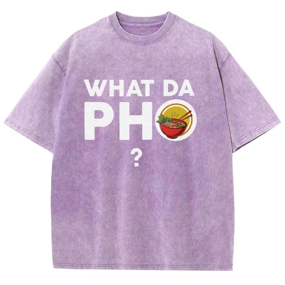 What Da Pho? Vintage Distressed T-shirt