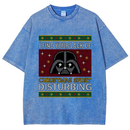 Lack of Christmas Spirit  Vintage Distressed T-shirt