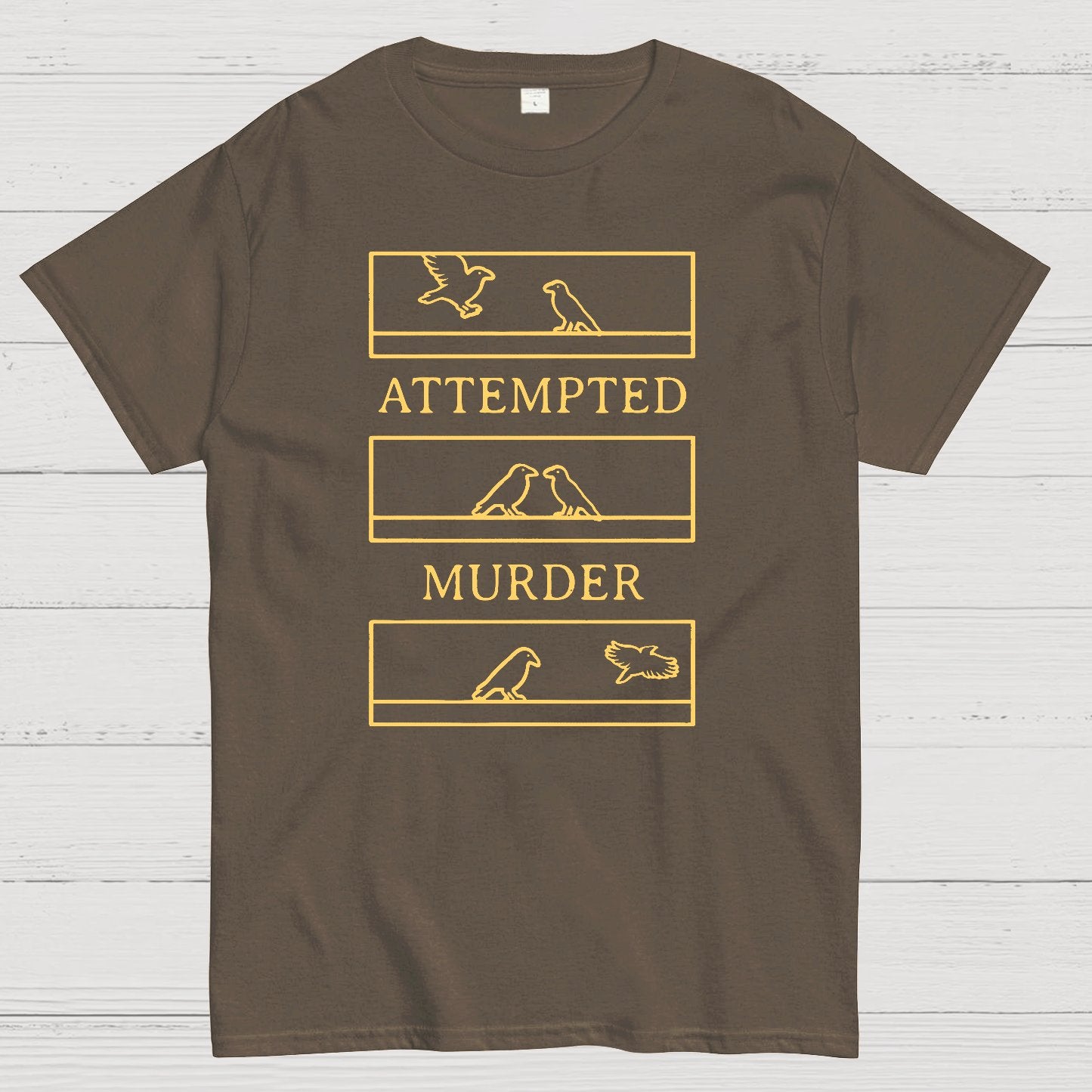 Attempted Murder Geek T-Shirt