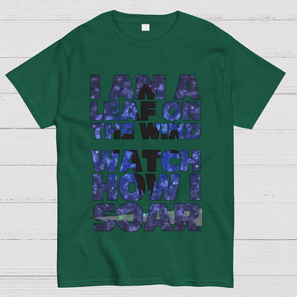 Leaf on the Wind Unisex Geek T-Shirt