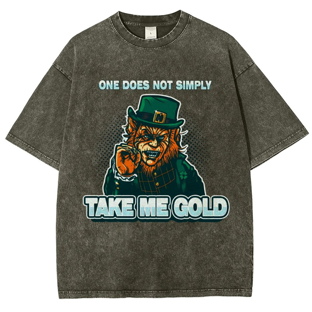 Irish Meme-St. Patrick's Day Vintage Distressed T-shirt