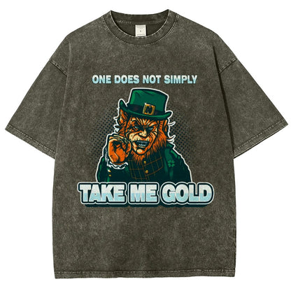 Irish Meme-St. Patrick's Day Vintage Distressed T-shirt