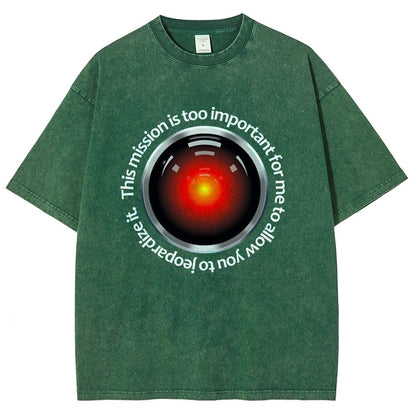 This Mission Is Too Important For Me To Allow You To Jeopardize It. Vintage Distressed T-shirt