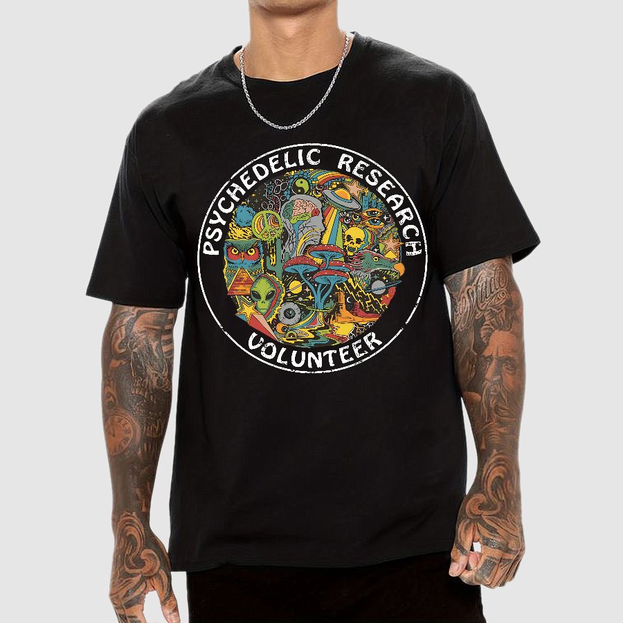 Psychedelic Research Volunteer Geek T-Shirt