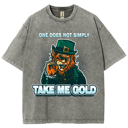 Irish Meme-St. Patrick's Day Vintage Distressed T-shirt