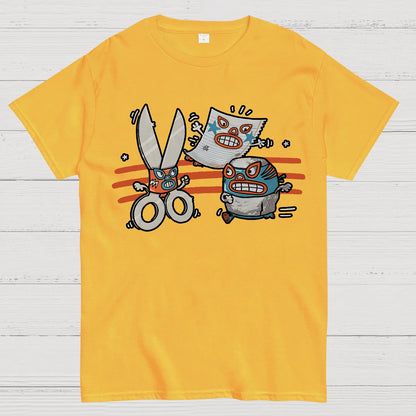 Rock, Paper, Scissor Geek T-Shirt