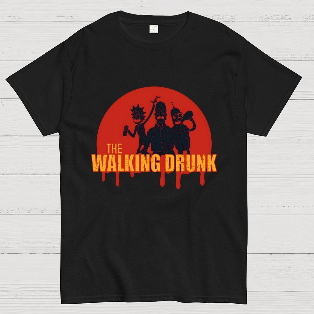 The Walking Drunk Geek T-Shirt