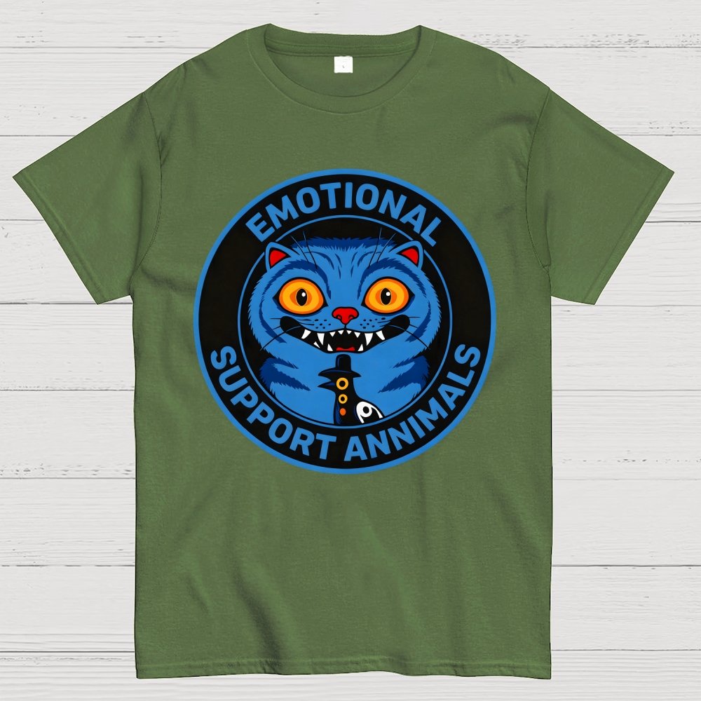 Emotional Support Geek T-Shirt