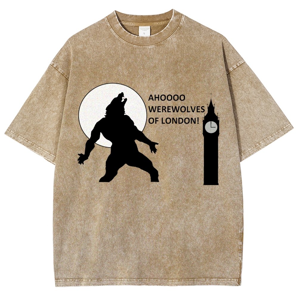Werewolves of London Vintage Distressed T-shirt