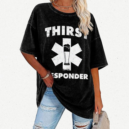 Thirst Responder Vintage Distressed T-shirt