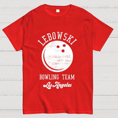 Lebowski Bowling Team Geek T-Shirt