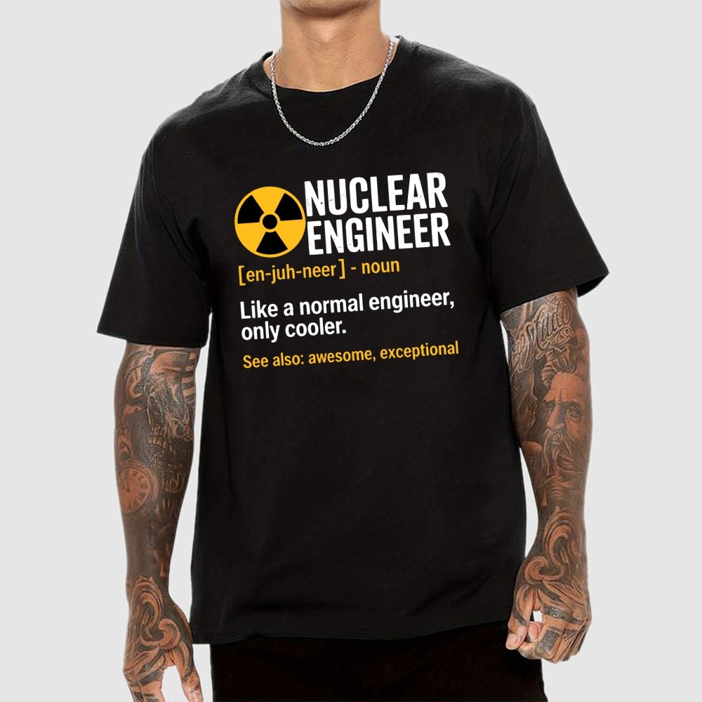 Nuclear Engineering Radioactive Chernobyl Geek T-Shirt