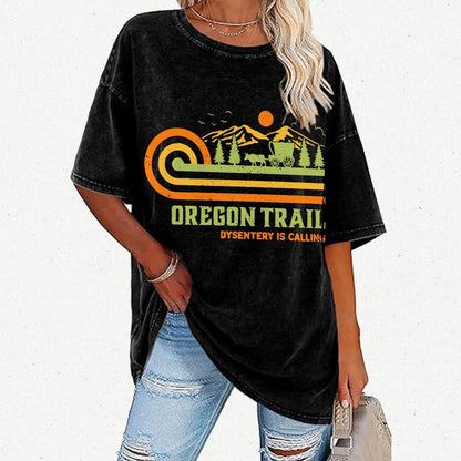 Vintage Oregon Trail Vintage Distressed T-shirt