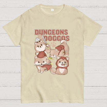 Dungeons And Doggos Nerdy T-Shirt