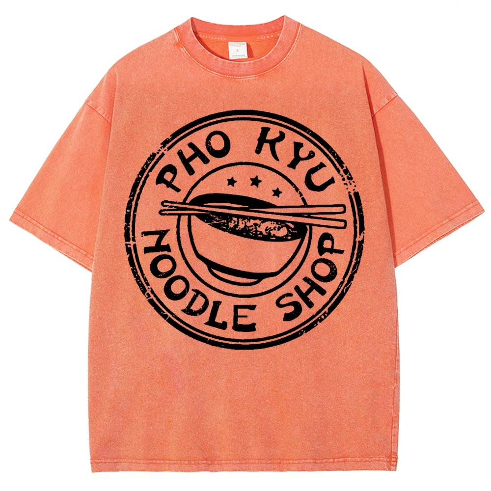 Pho Kyu Noodle Shop Vintage Distressed T-shirt