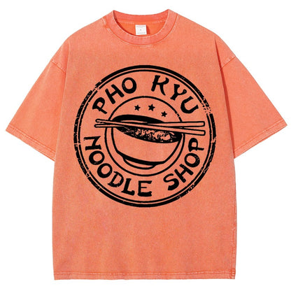 Pho Kyu Noodle Shop Vintage Distressed T-shirt