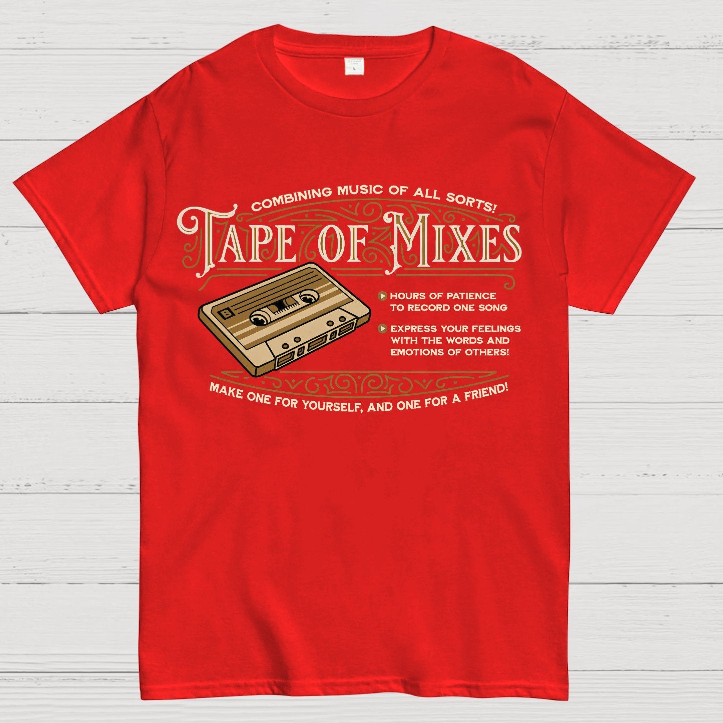 Vintage Mixtape Geek T-Shirt