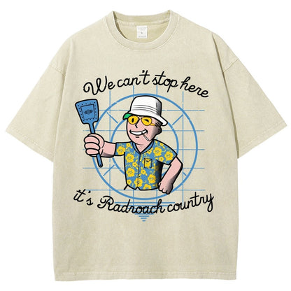 We Can’t Stop Here Vintage Distressed T-shirt