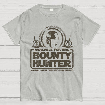 Available For Hire Bounty Hunter Geek T-Shirt