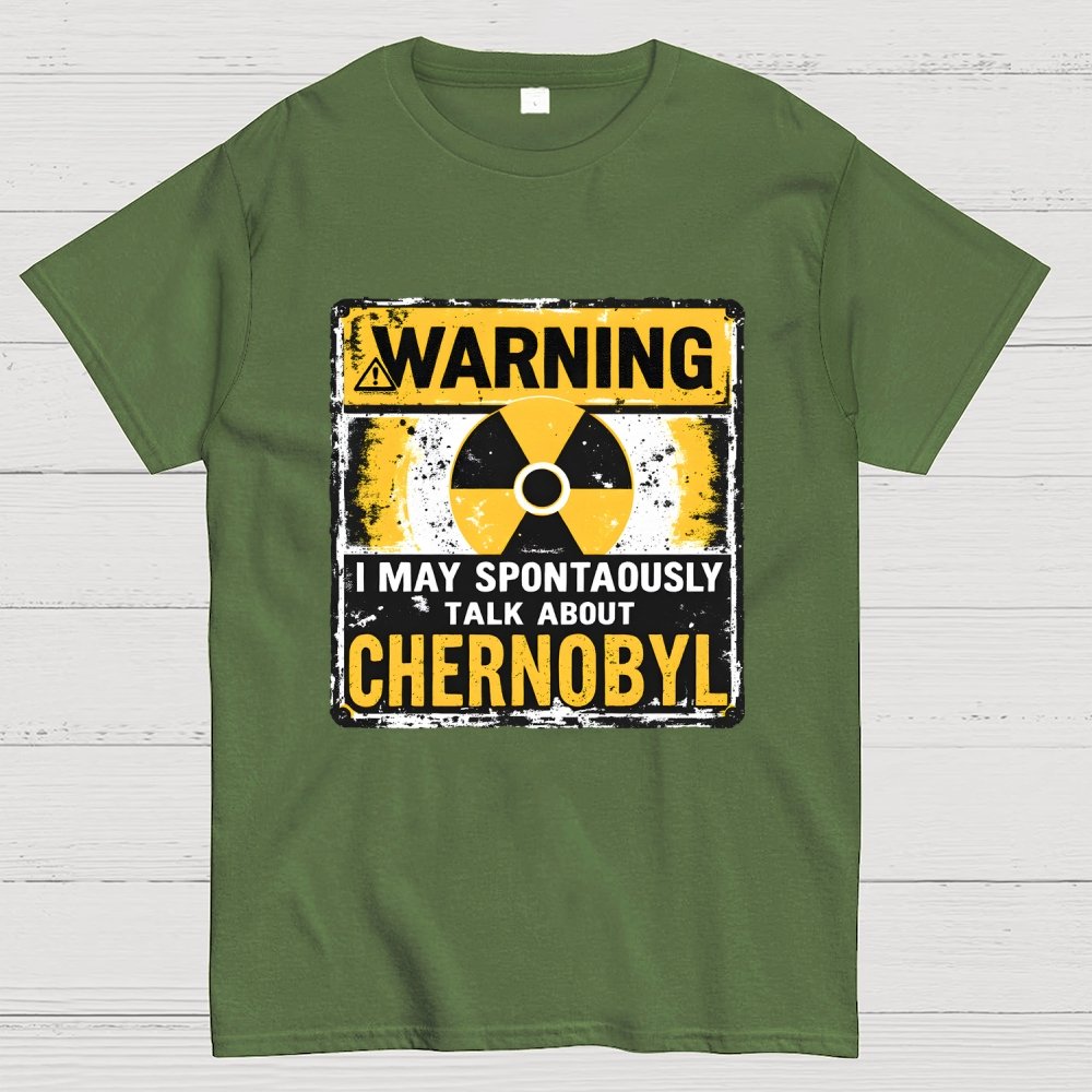 Chernobyl Warning Radiation Geek T-Shirt
