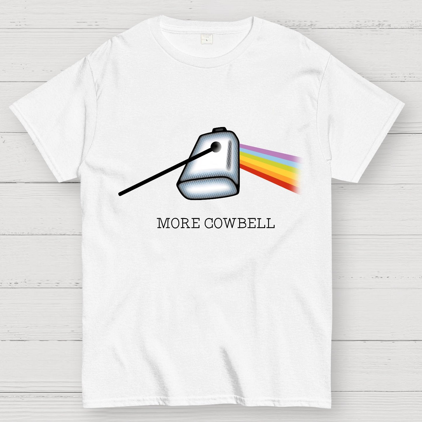 More Cowbell Geek T-Shirt
