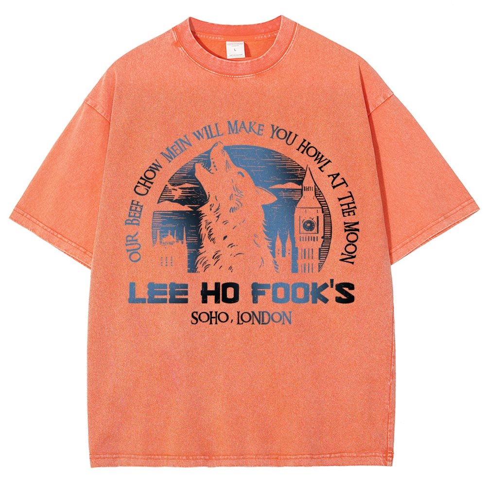 Werewolves of London - Howl at the Moon Vintage Distressed T-shirt