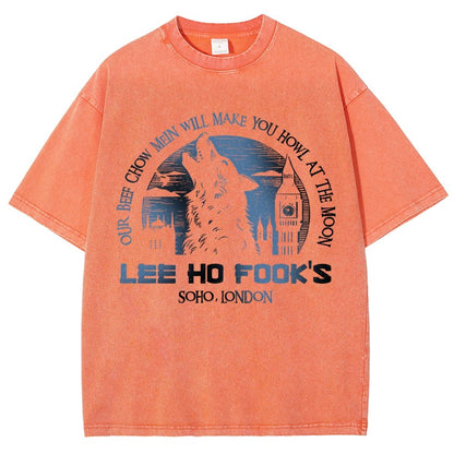 Werewolves of London - Howl at the Moon Vintage Distressed T-shirt