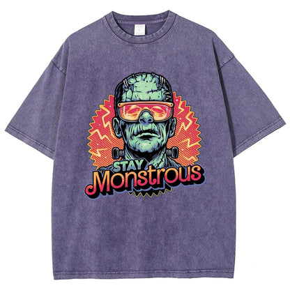 Stay Monstrous Vintage Distressed T-shirt