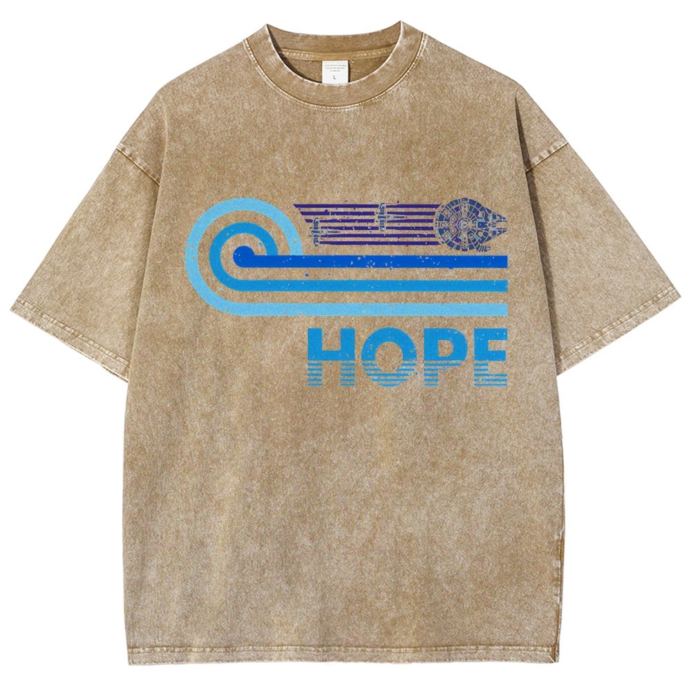 Retro Vintage Hope Vintage Distressed T-shirt
