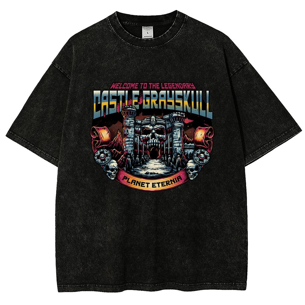 The Legendary Castle Vintage Distressed T-shirt