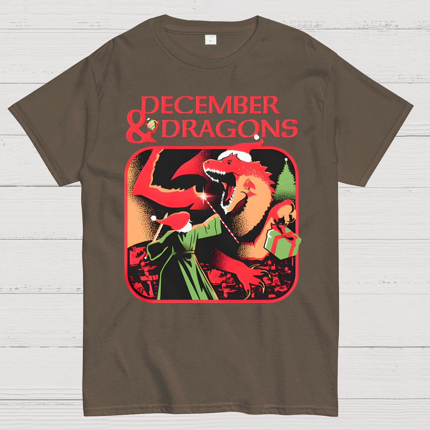 December & Dragons Geek T-Shirt