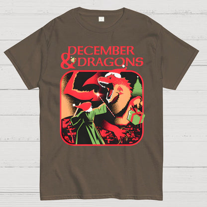 December & Dragons Geek T-Shirt