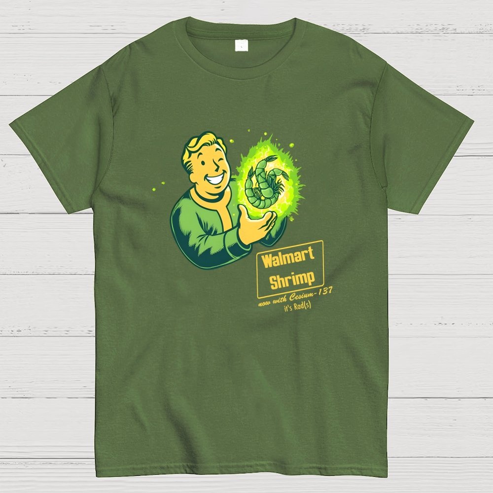 Radioactive Shrimp Geek T-Shirt