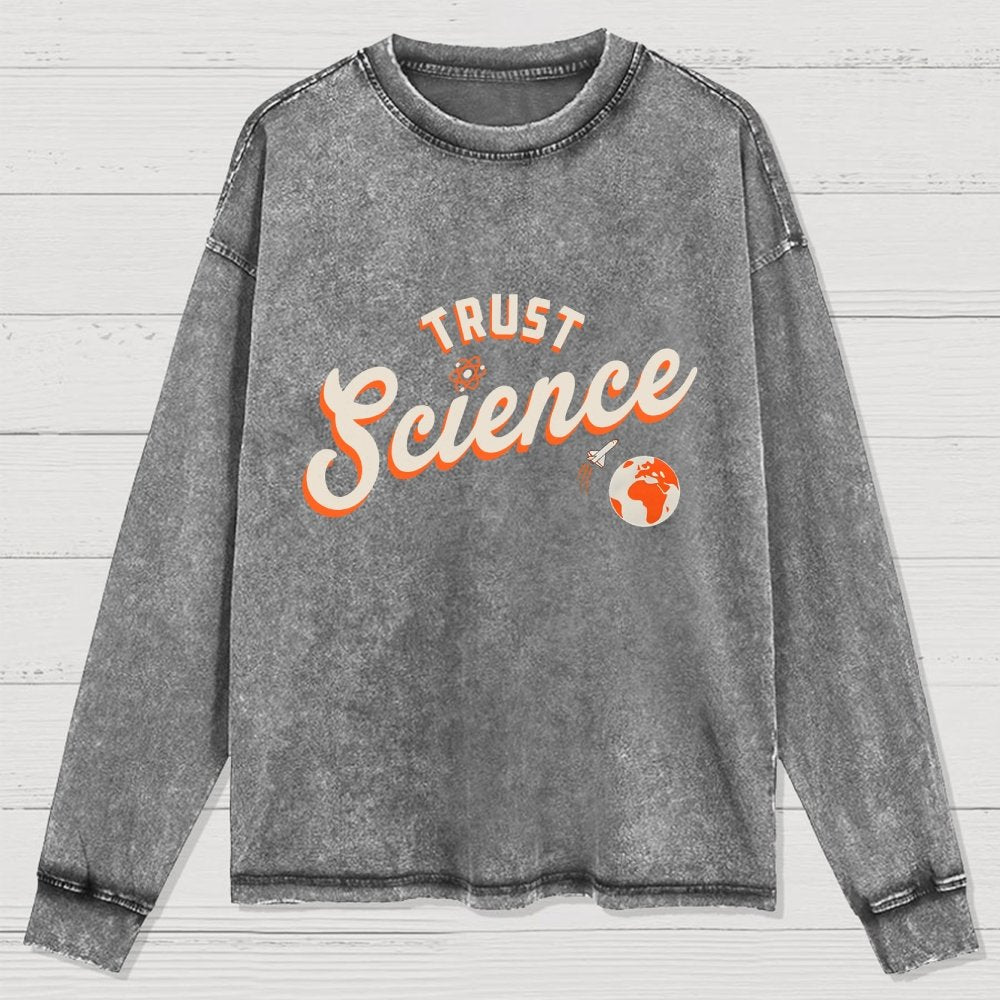 Vintage Science Trust Washed Long Sleeve Tee