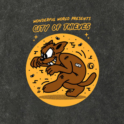City Of Thieves! Sarcasm Vintage Distressed T-shirt