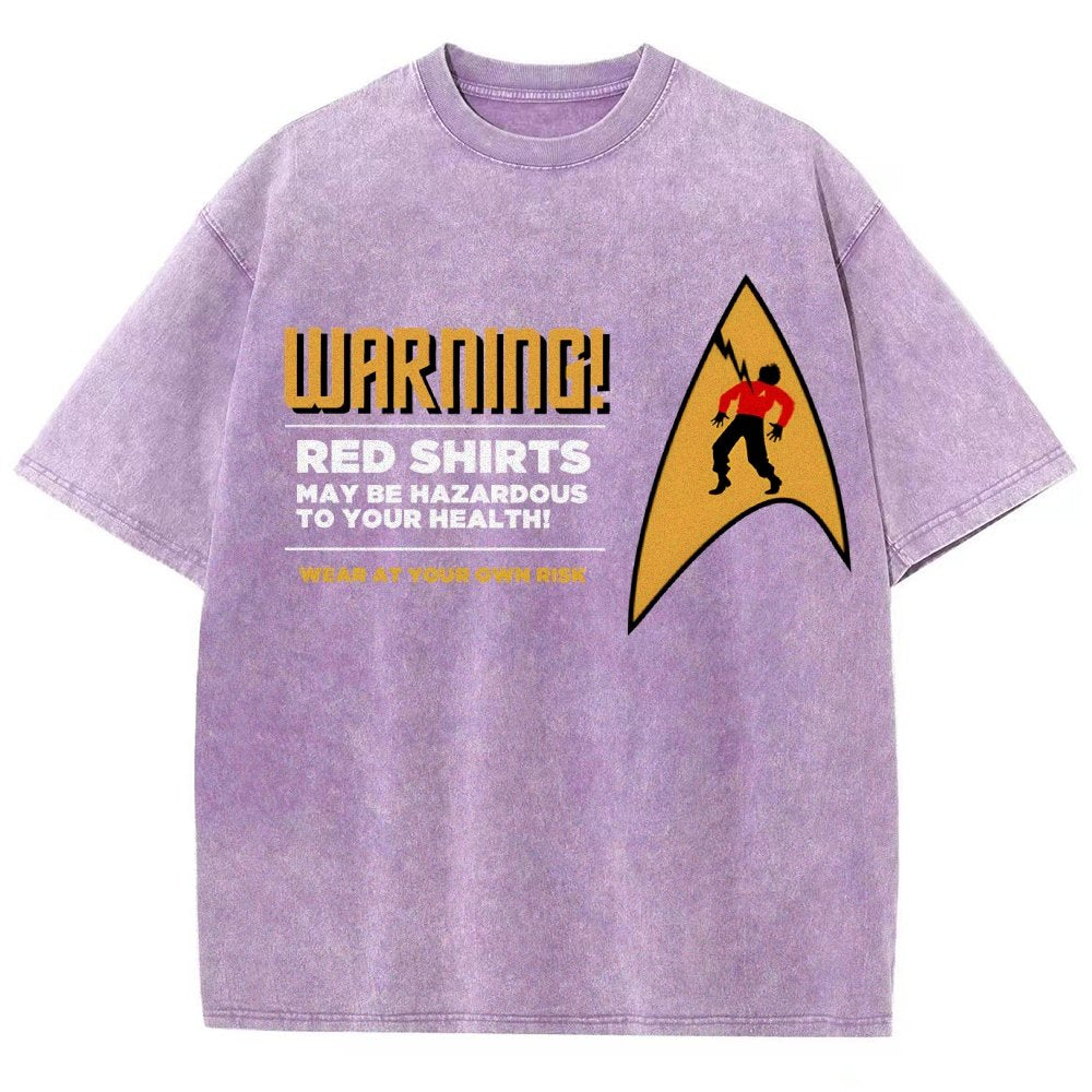 Red Shirts Vintage Distressed T-shirt