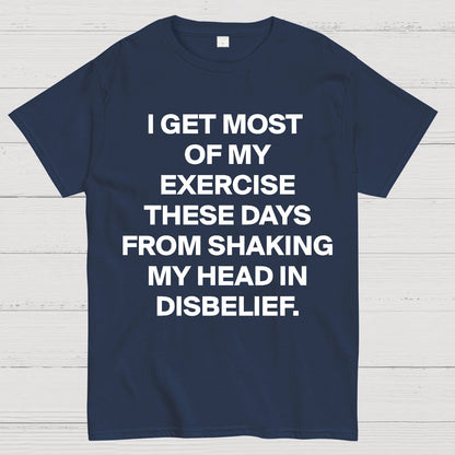 Shaking My Head Sarcastic Geek T-Shirt