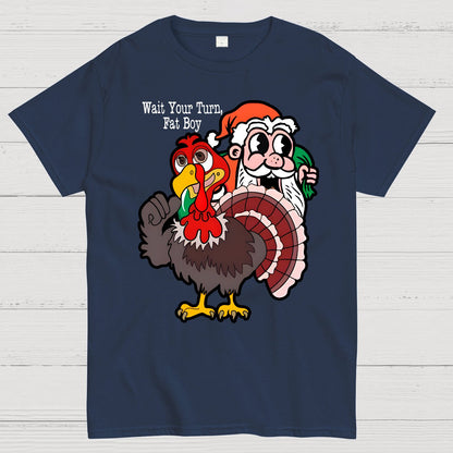 Wait Your Turn, Fat Boy Geek T-Shirt
