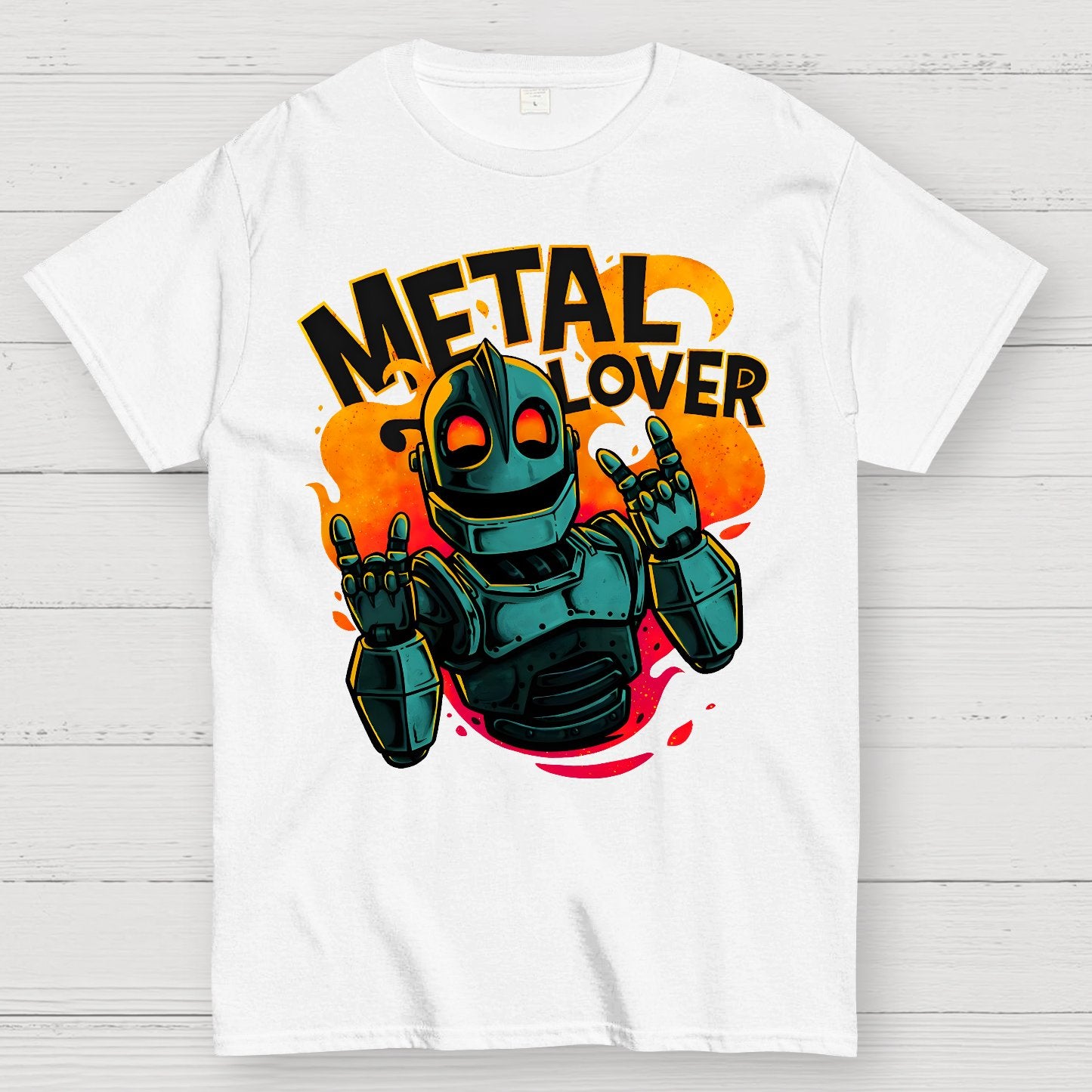Giant Metal Lover Geek T-Shirt
